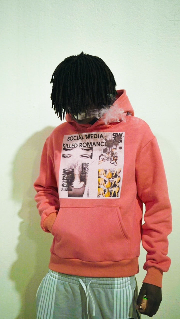 Social Media Killed Romance Hoodie